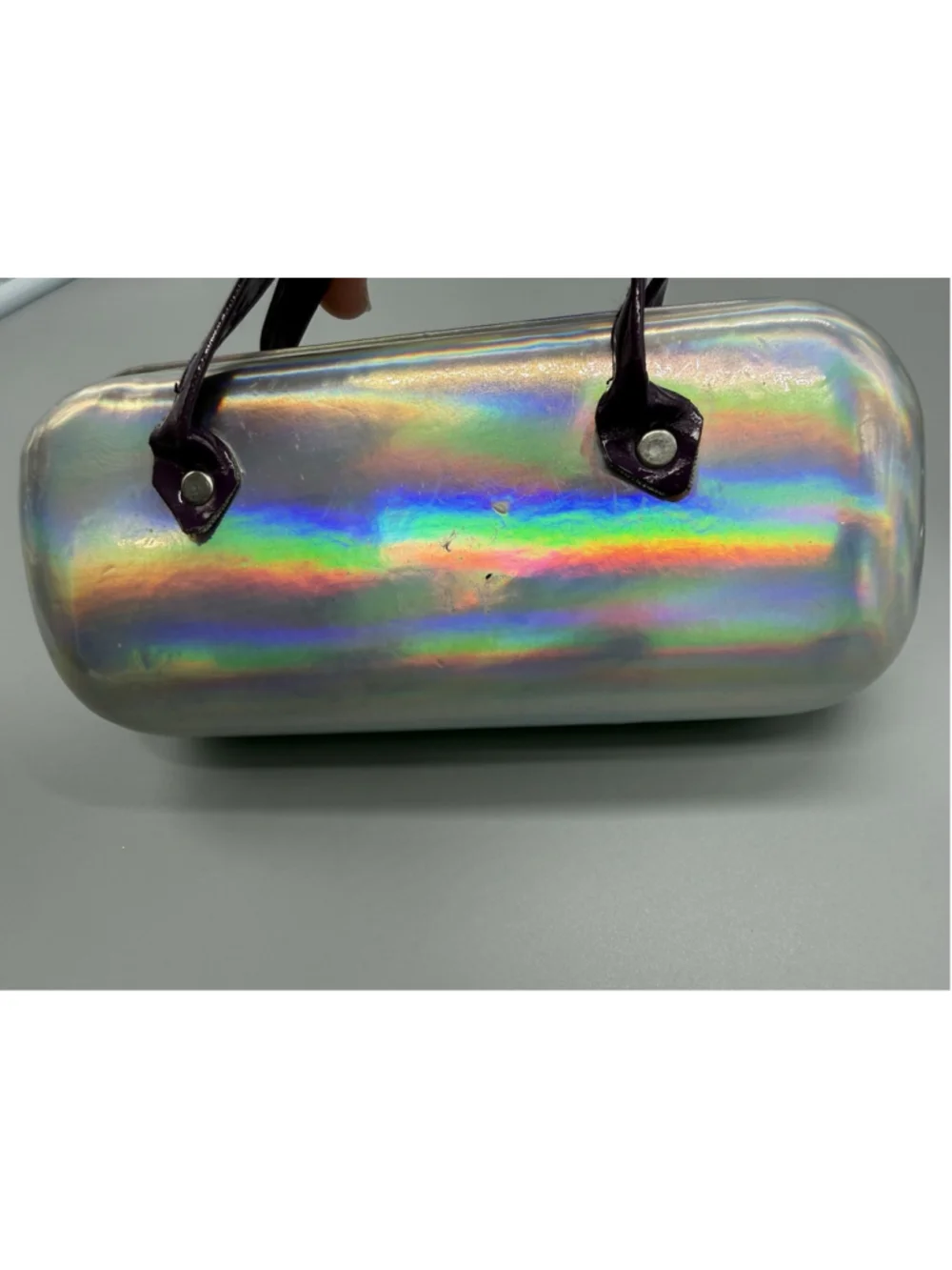Disney Frozen Purple Silver Sunglasses & Case Holographic & Olaf Elsa Anna